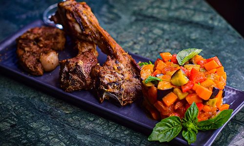 Lamb with Ratatouille