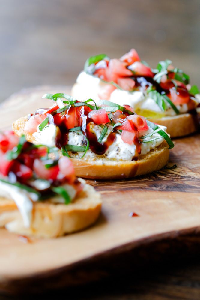 Burrata Bruschetta