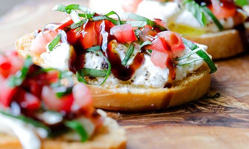 Burrata Bruschetta
