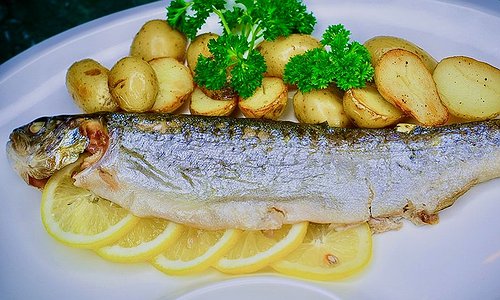 Baked Trout