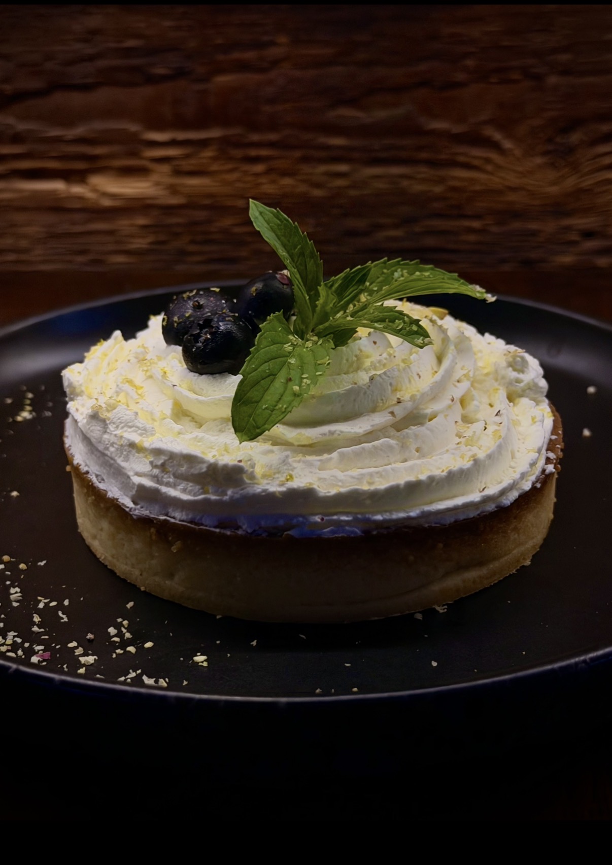 Blueberry tart