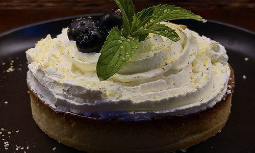 Blueberry tart