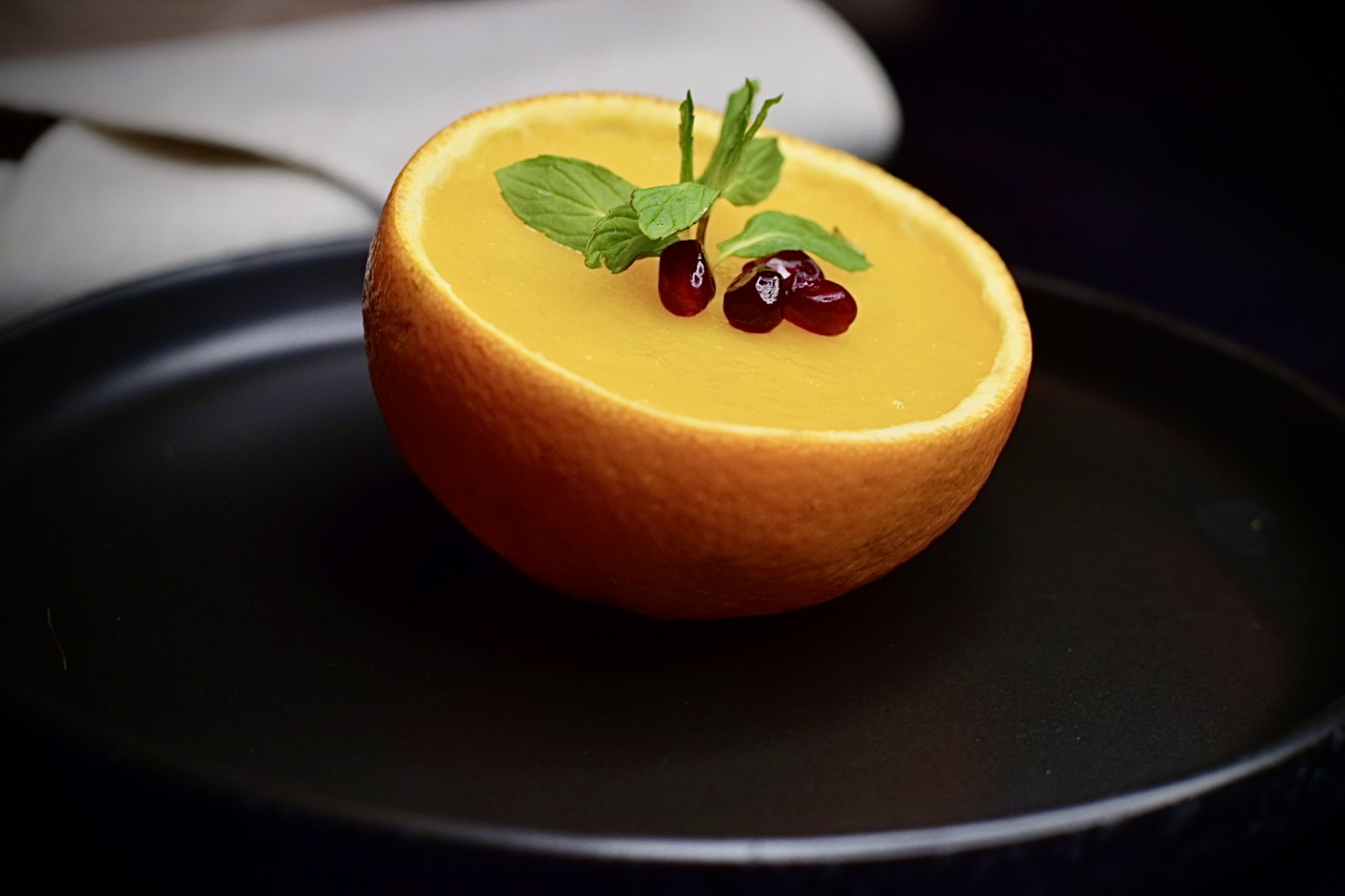 Orange Posset