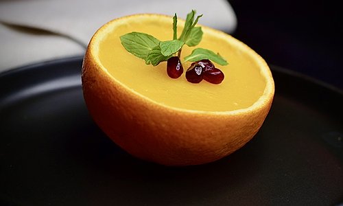 Orange Posset