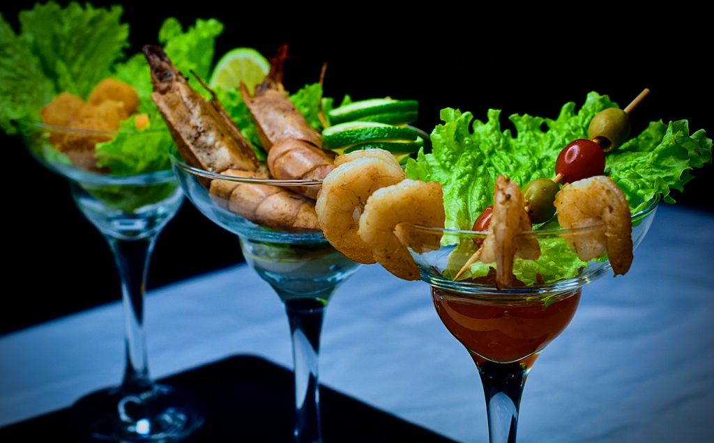 Prawn and Mozzarella cocktail