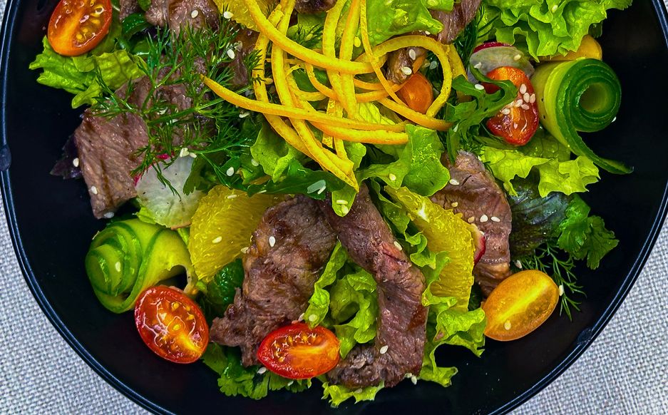 Tenderloin Beef Salad