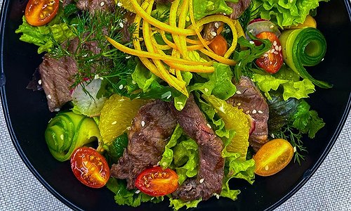 Tenderloin Beef Salad