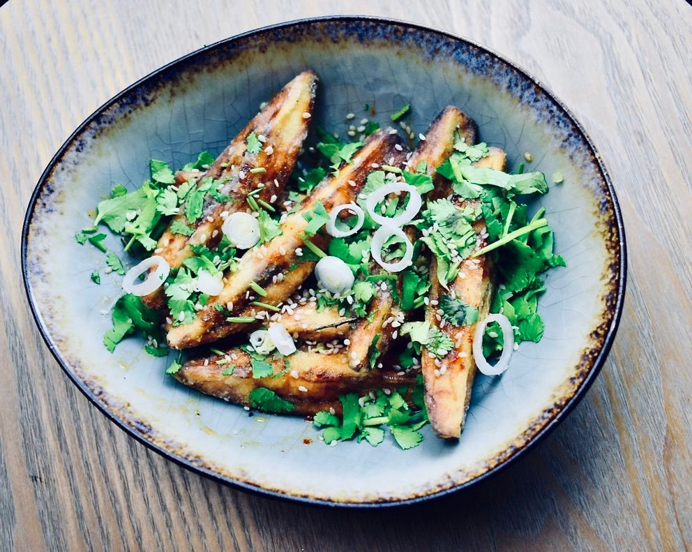 Asian Crispy Eggplant