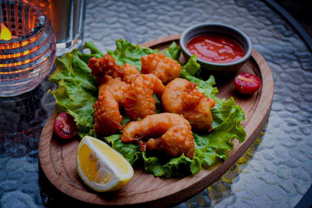 Tempura shrimps