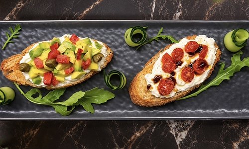 Stracciatella and Avocado